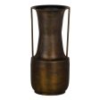 Vase Golden Metal 20 x 20 x 44 cm on Sale