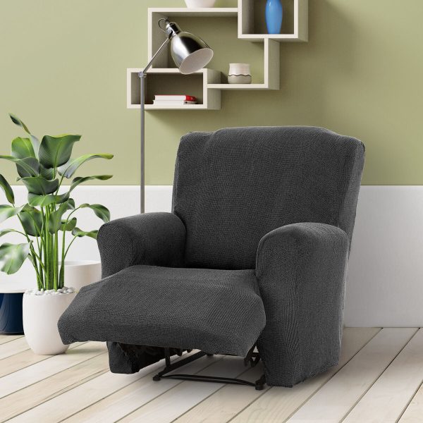 Armchair slipcovers Eysa ULISES Dark grey 80 x 100 x 90 cm Online now