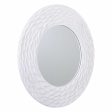 Wall mirror Alexandra House Living White 80 x 2 x 80 cm Circle Fashion