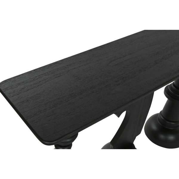 Console Home ESPRIT Black 140 x 40 x 80,5 cm Supply