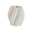 Vase Home ESPRIT White Stoneware Modern 19,5 X 19,5 X 23 cm Online