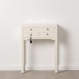 Console White Fir wood MDF Wood 63 x 26 x 85 cm Online Sale