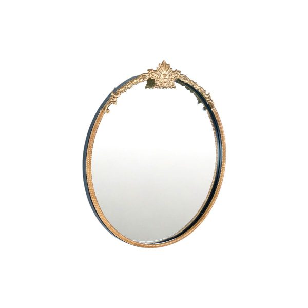 Wall mirror Romimex Golden Natural Metal wicker 4 x 65 x 62 cm Hot on Sale