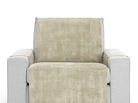 Armchair slipcovers Eysa TURIN White 100 x 110 x 55 cm Sale