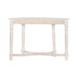 Console Home ESPRIT White Mango wood 114,3 x 38,1 x 82 cm Sale