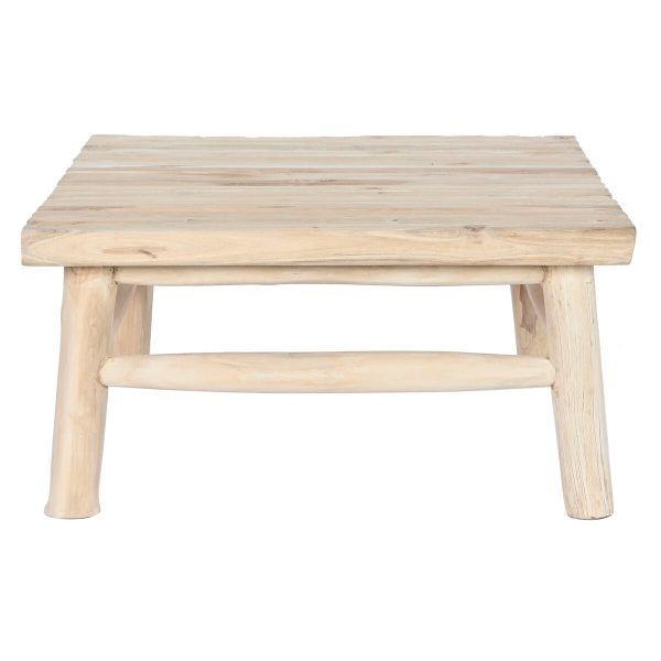 Centre Table DKD Home Decor Teak 80 x 80 x 40 cm Hot on Sale