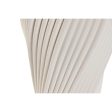 Vase Home ESPRIT White Stoneware Modern 16 x 16 x 40 cm Online Sale