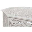 Centre Table DKD Home Decor MDF Wood 84 x 84 x 46 cm Fashion