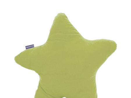 Cushion HappyFriday Basic Green Star 50 x 50 cm Discount