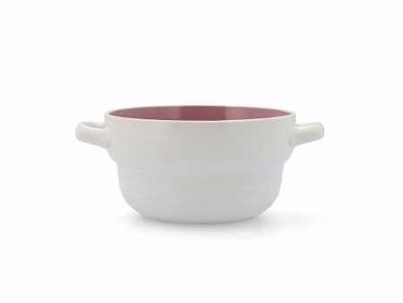 Bowl Quid Vita Peoni Pink Ceramic 500 ml (6 Units) (Pack 6x) Online