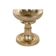 Vase Home ESPRIT Golden Aluminium Modern Wineglass 32 X 32 X 98 cm on Sale