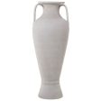 Vase Alexandra House Living White Ceramic 30 x 80 cm For Discount