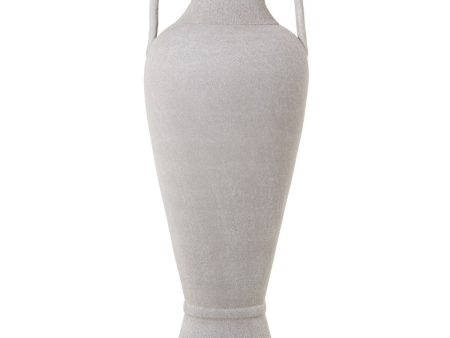 Vase Alexandra House Living White Ceramic 30 x 80 cm For Discount