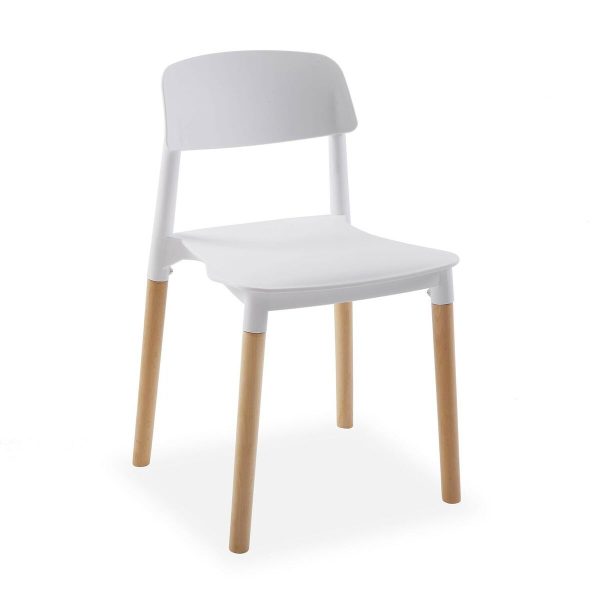 Chair Versa White 45 x 76 x 42 cm (4 Units) Online Sale