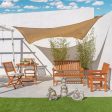 Shade Sails Awning 3 x 3 m Grey Polyethylene 300 x 300 x 0,5 cm Discount