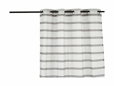 Curtain Stripes Grey 140 x 0,1 x 260 cm (6 Units) For Sale