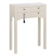 Console White Fir wood MDF Wood 63 x 26 x 85 cm Online Sale