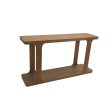 Console Romimex Natural Pine 153 x 82 x 40 cm Fashion