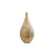 Vase Romimex Beige Aluminium 33 x 66 x 33 cm Online Sale