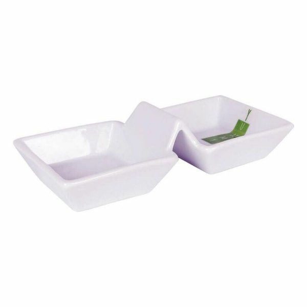 Bowl La Mediterránea Yummy White 17,5 x 7,8 x 4,2 cm (17,5 x 7,8 x 4,2 cm) Hot on Sale