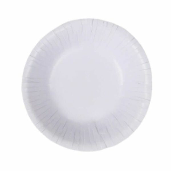 Plate set Algon Disposable White Cardboard 450 ml (24 Units) Supply