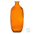 Vase Amber recycled glass 13 x 13 x 31 cm Online Sale