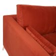 3-Seater Sofa Tile 200 x 98 x 97 cm Wood Supply