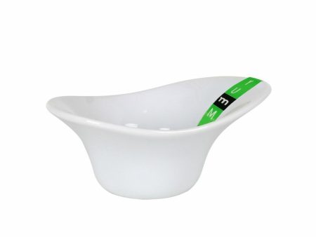 Bowl La Mediterránea Yummy White 13 x 8,3 x 5,7 cm (24 Units) Hot on Sale