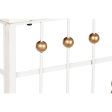 Console Home ESPRIT White Golden Mirror 120 x 40 x 80 cm For Discount