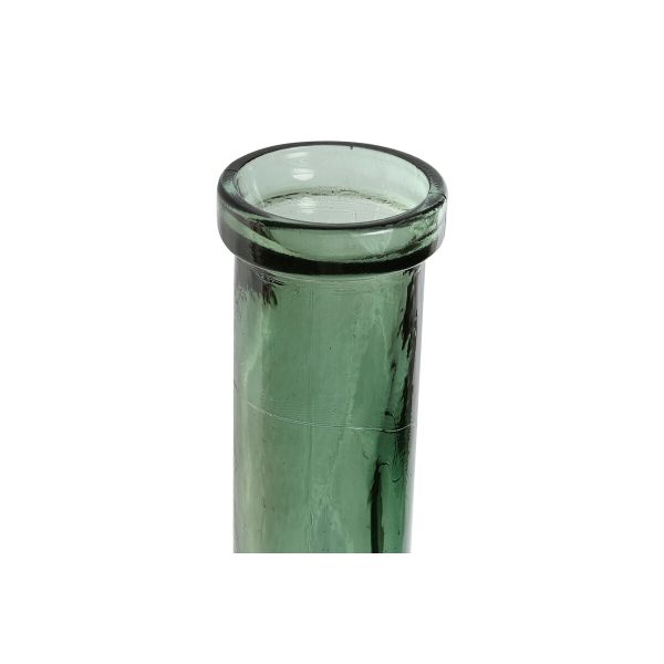 Vase Home ESPRIT Green Recycled glass 26,5 x 26,5 x 75 cm Sale