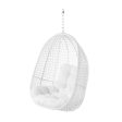 Hanging garden armchair Dido White 81 x 64 x 111,5 cm Supply