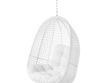 Hanging garden armchair Dido White 81 x 64 x 111,5 cm Supply