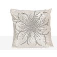 Cushion Romimex Pearlescent 45 x 45 x 10 cm Online Hot Sale