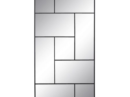 Wall mirror Black Vertical 90 x 2 x 180 cm For Cheap