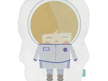 Cushion HappyFriday Happynois Multicolour Astronaut 40 x 30 cm For Sale