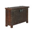 Chest Home ESPRIT Brown Iron Teak 137 x 44 x 98 cm Hot on Sale