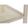 Centre Table DKD Home Decor 90 x 50 x 46 cm Natural Aluminium MDF Wood Fashion