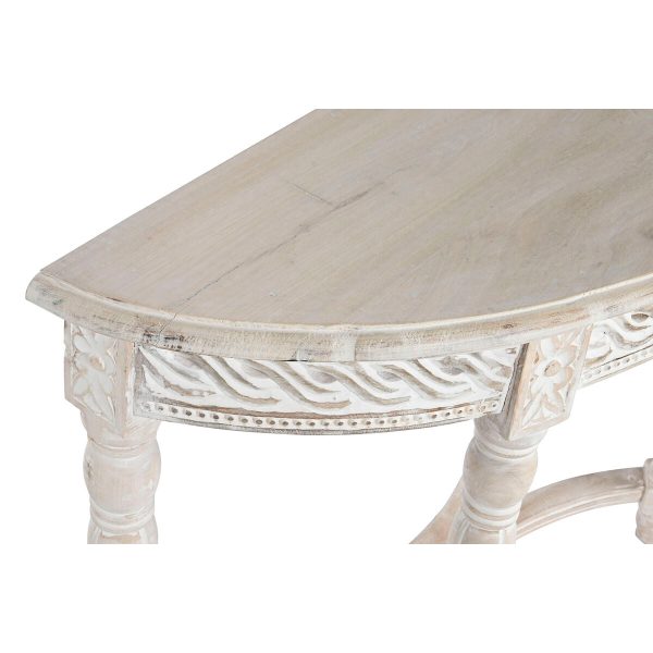 Console Home ESPRIT White Mango wood 114,3 x 38,1 x 82 cm Sale