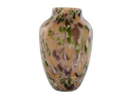 Vase Home ESPRIT Multicolour Crystal Modern 19,5 x 19,5 x 29,7 cm Sale