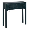 Console Blue Fir wood MDF Wood 85 x 26 x 85 cm Fashion