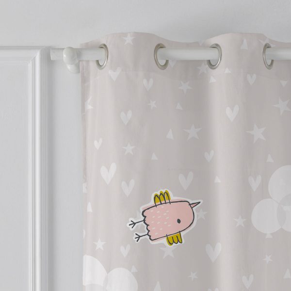 Curtain HappyFriday Moshi Moshi Best Buddies Multicolour Best Buddies 140 x 265 cm Online Sale