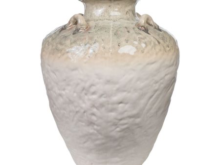 Vase Romimex Beige Porcelain 26 x 35 x 26 cm Hot on Sale