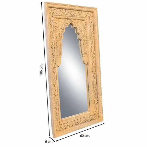 Wall mirror Alexandra House Living 6 x 106 x 60 cm Rectangular Hot on Sale