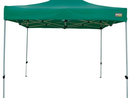 Gazebo Aktive Foldable Adjustable height Steel Polyester 420D Oxford Green 300 x 320 x 300 cm Online