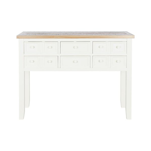 Console DKD Home Decor Beige Paolownia wood 103 x 35 x 80 cm Online Hot Sale