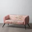 Garden sofa Velvet 140 x 71 x 71 cm For Sale