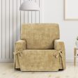 Armchair slipcovers Eysa TURIN Mustard 100 x 110 x 120 cm For Sale