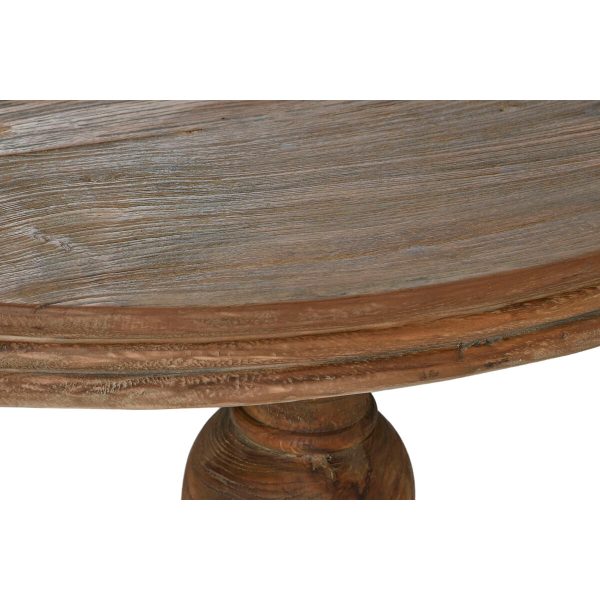 Centre Table Home ESPRIT Natural 100 x 100 x 30 cm Hot on Sale