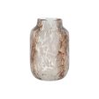 Vase Home ESPRIT White Brown Crystal Modern 13 x 13 x 19,5 cm Sale