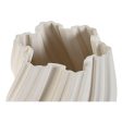 Vase Home ESPRIT White Stoneware Modern 19,5 X 19,5 X 23 cm Online